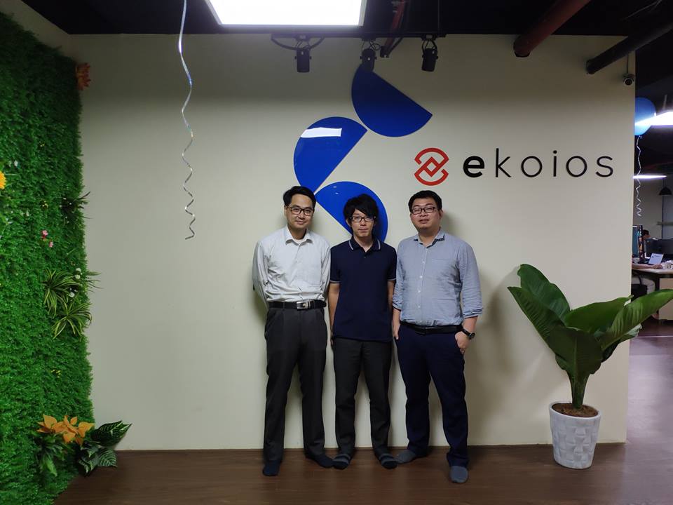 Representative of JTS (Japan Techincal Software Co Ltd) visit SotaTek 's office