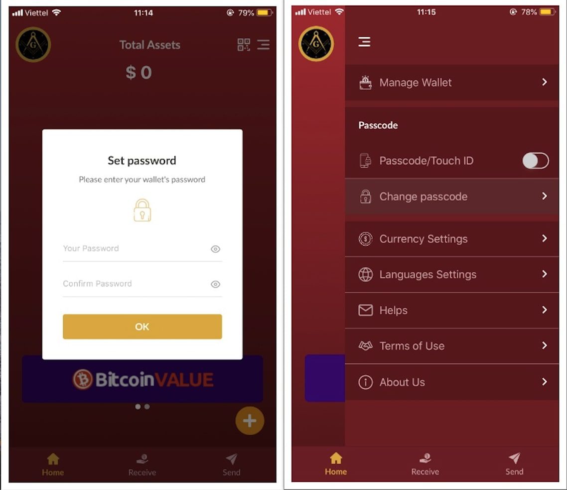 VC wallet a great example of excellent biometric login