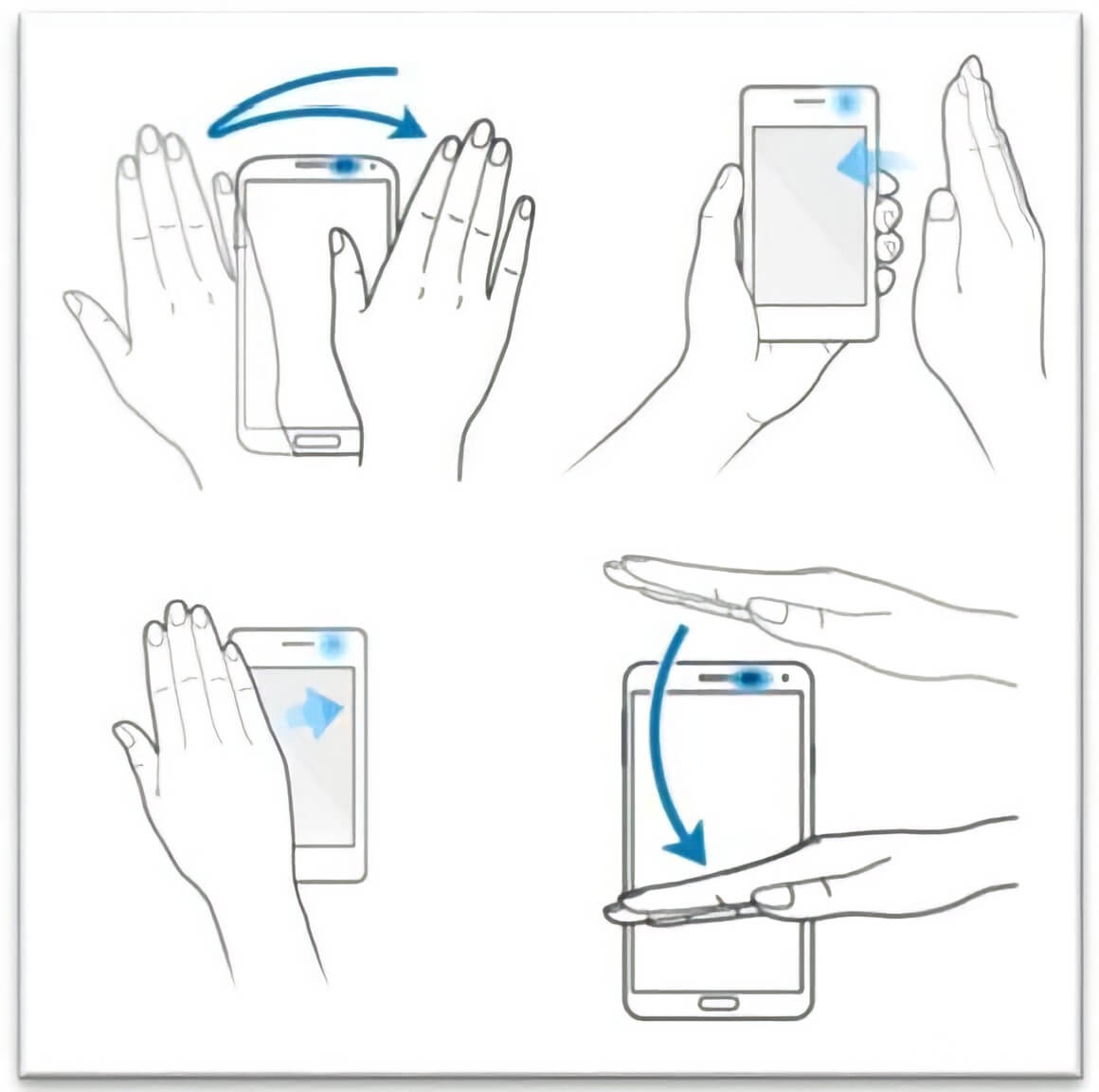 Air Gesture Control is a touchless mechanism to allow users to operate their devices with their bodies and air movements