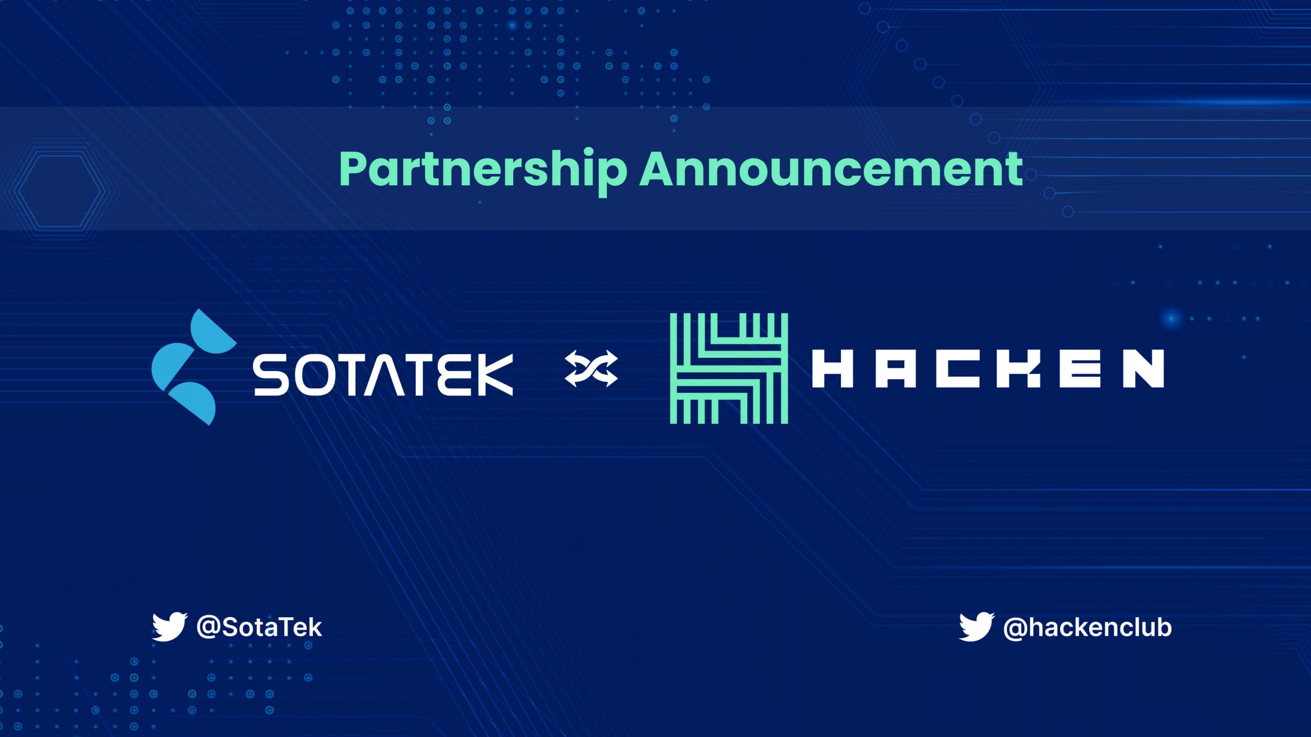 SotaTek Partners With Hacken: Cybersecurity Is Guaranteed!