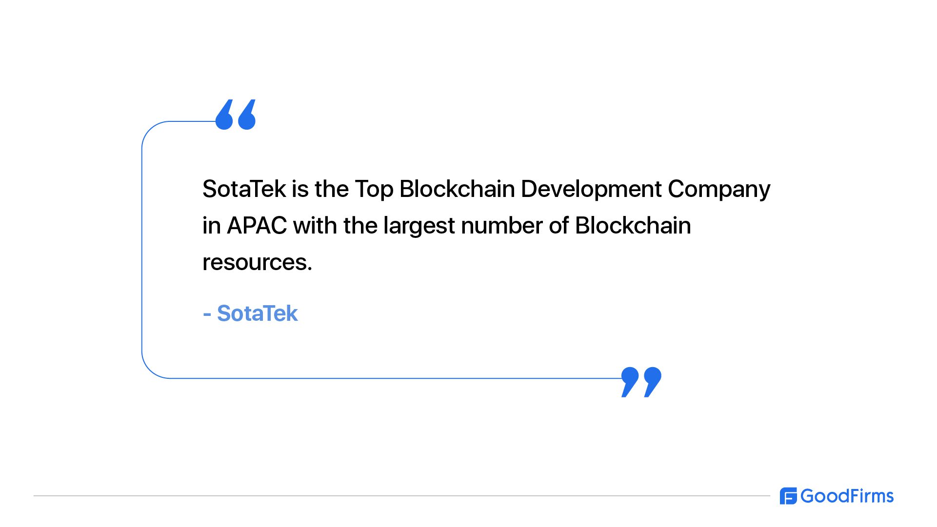 SotaTek - Top Blockchain Development Company in APAC