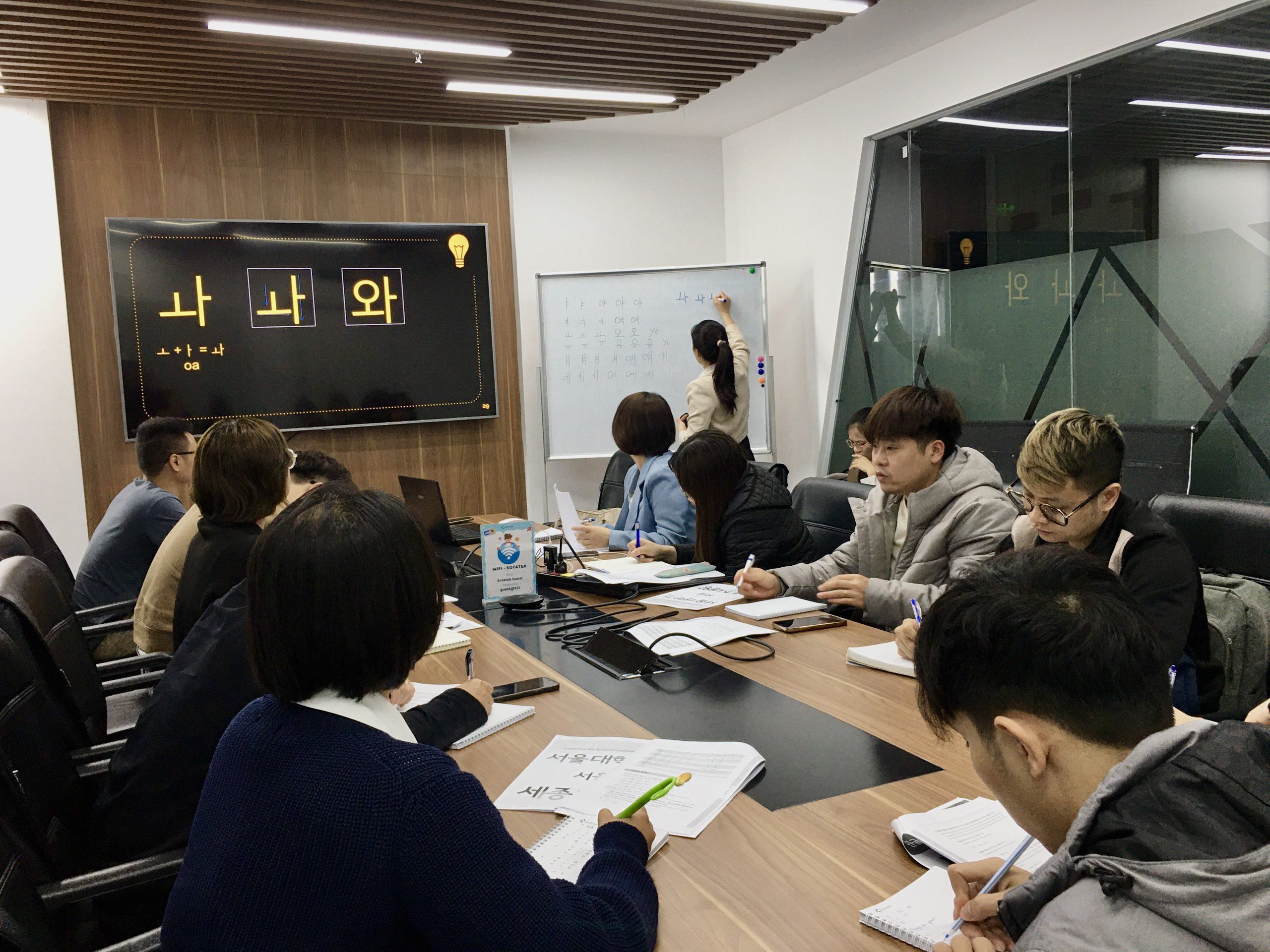 SotaTek-Opens-Beginner-Korean-Class-for-Employees