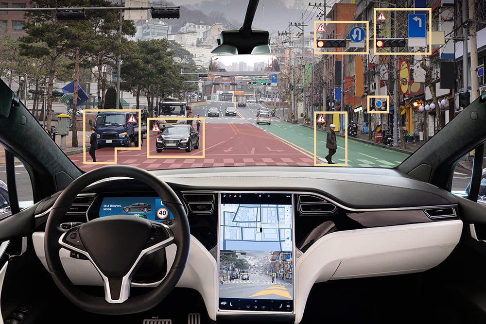 Tesla uses AI to develop autonomous cars