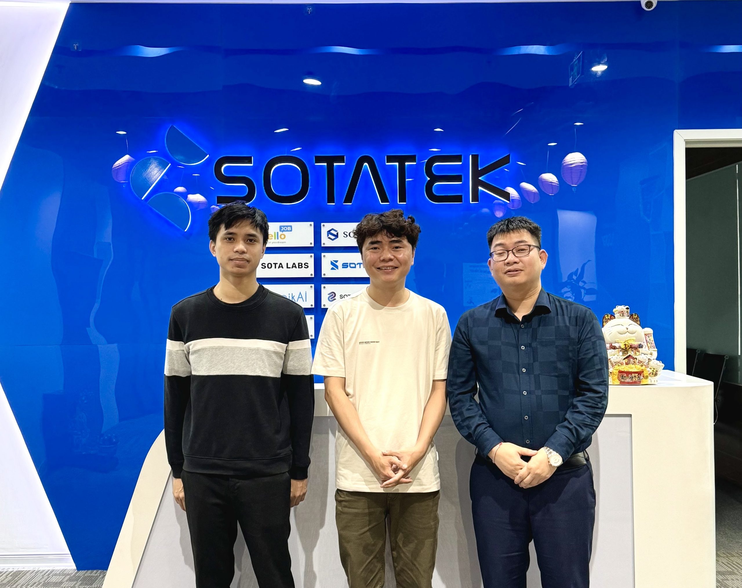 Warm meeting to discuss the ZK technology between SotaTek and Orochi